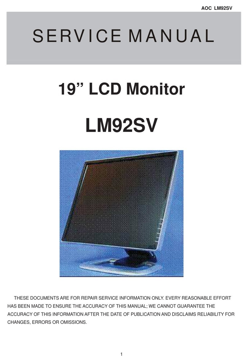 AOC LM92SV User manual
