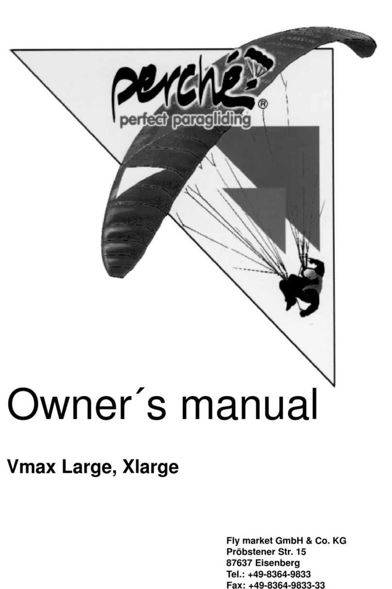 Perche Vmax Large, Xlarge owner's manual