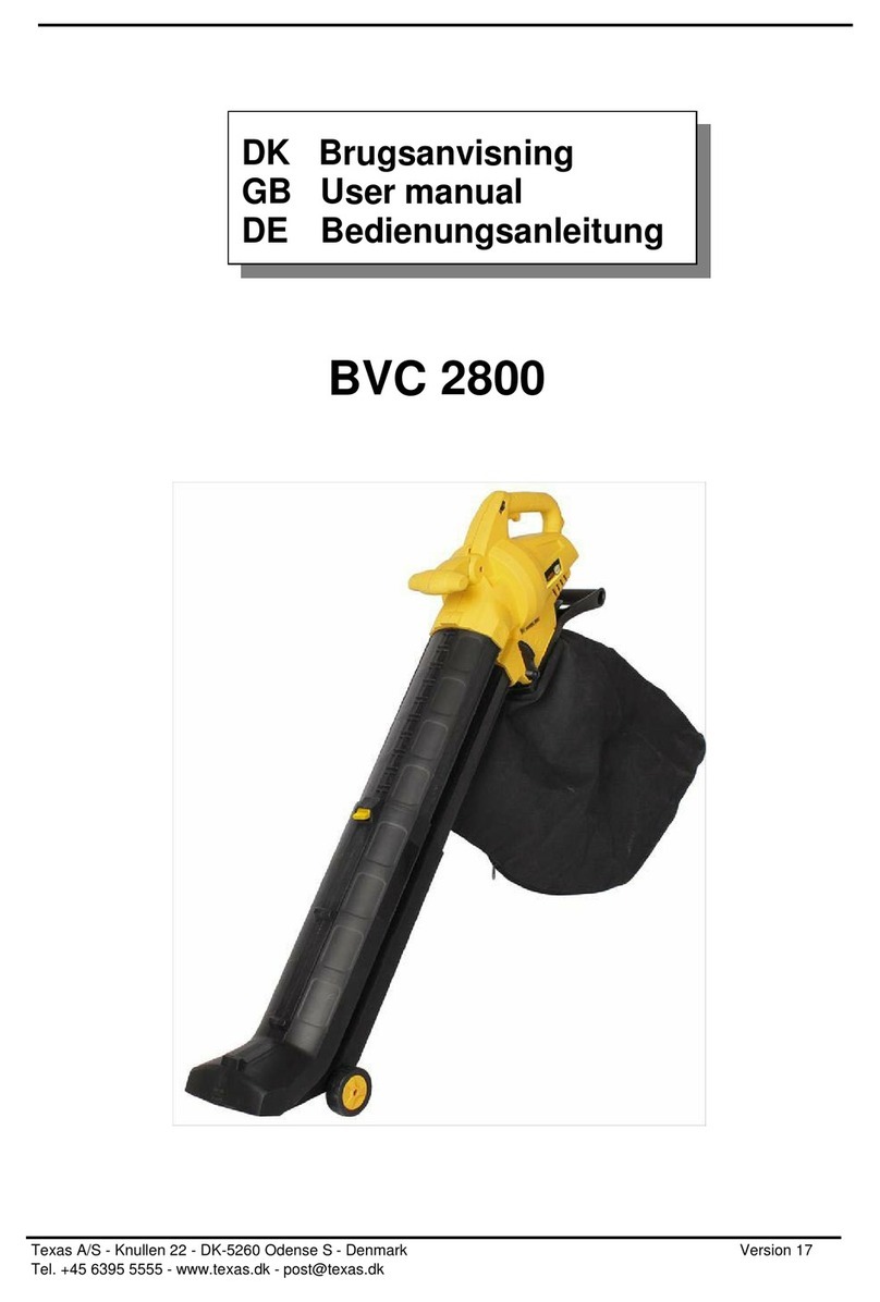 Texas BVC 2800 user manual