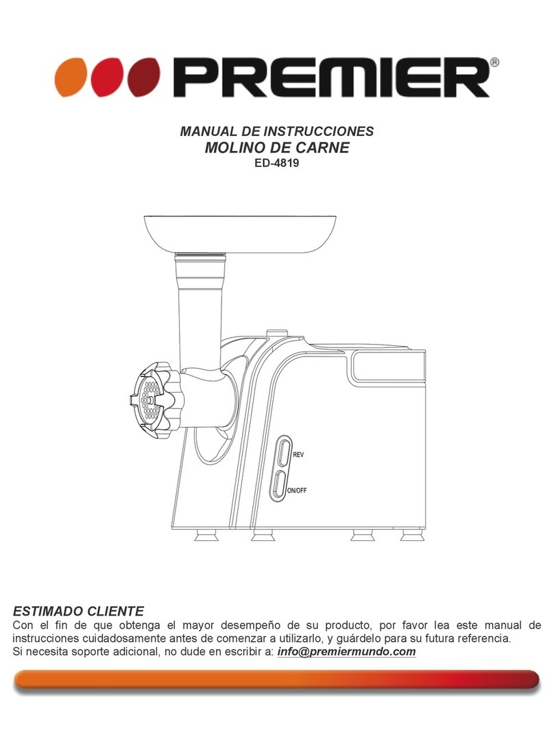 Premier ED-4819 instruction manual