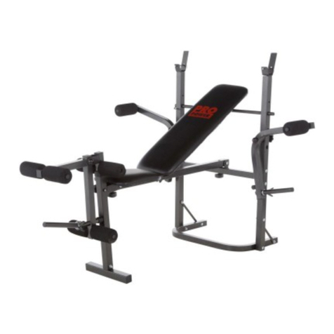 Pro Fitness JX-206B Assembly & user manual