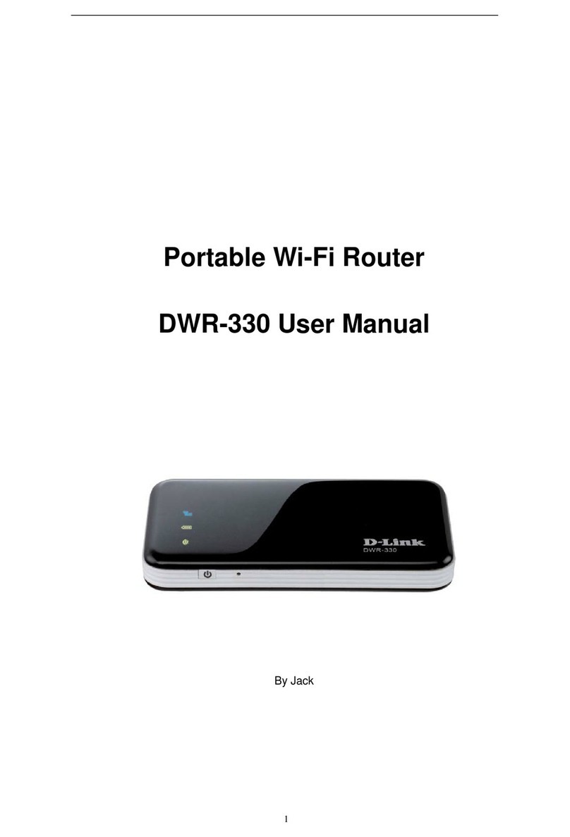 D-Link DWR-330 User manual D-Link DWR-330 User manual