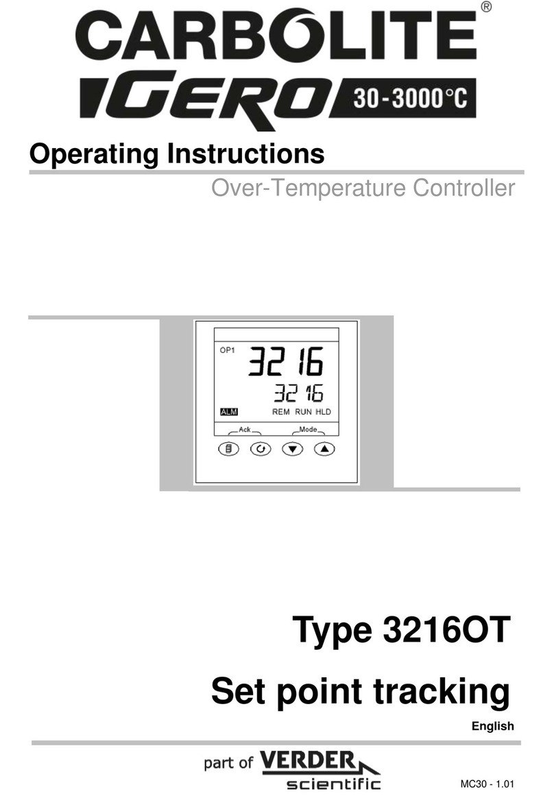 Carbolite Gero 3216OT User manual