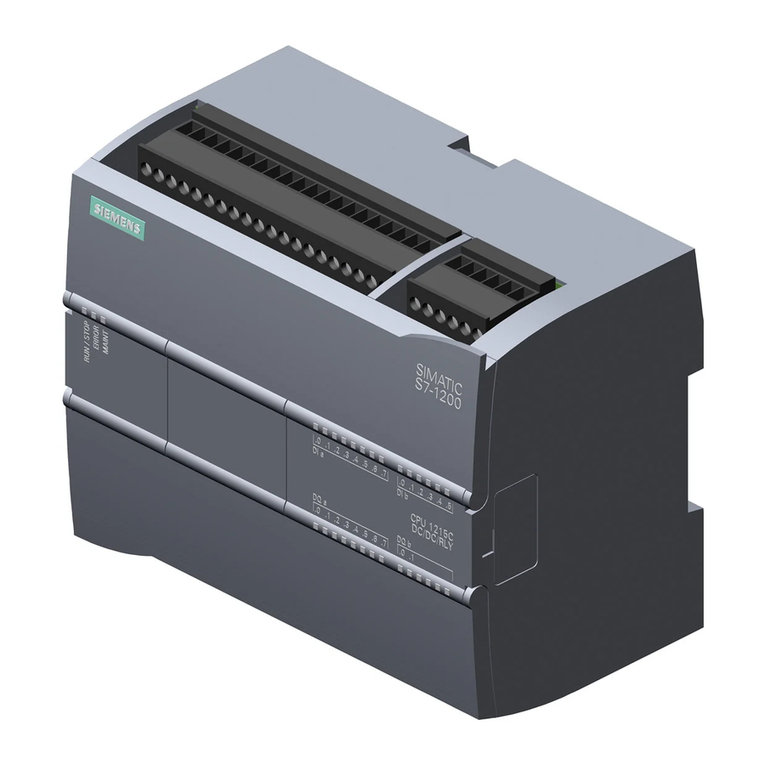 Siemens SIMATIC S7-1200 User manual