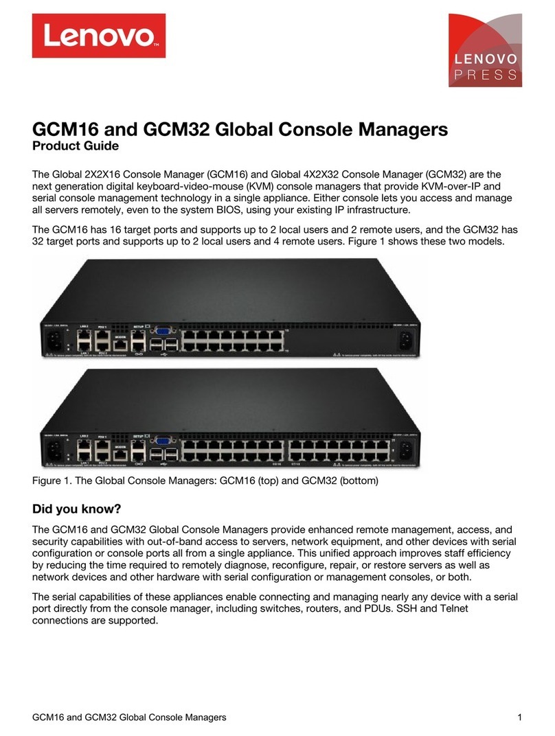 Lenovo GCM16 Product guide