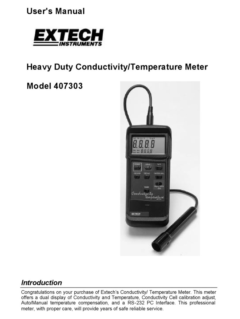 Extech Instruments 407303 User manual