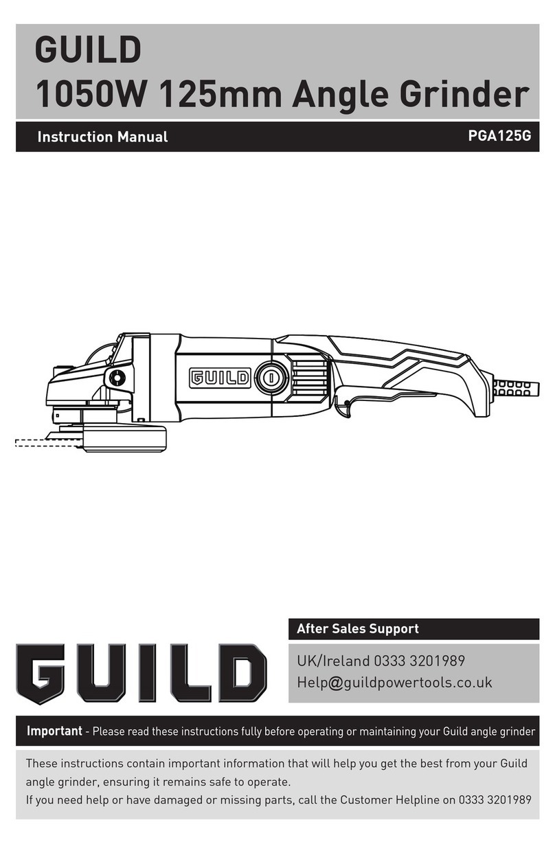 Guild PGA125G instruction manual
