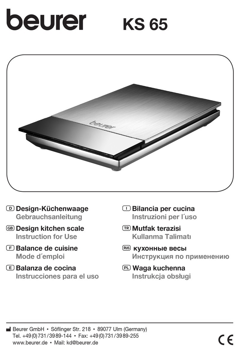 Beurer KS 65 Instructions for use