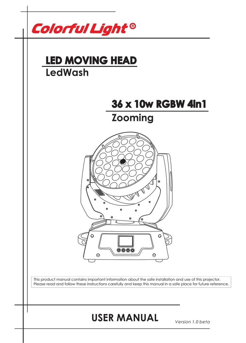 Colorful Light CL-P360 user manual