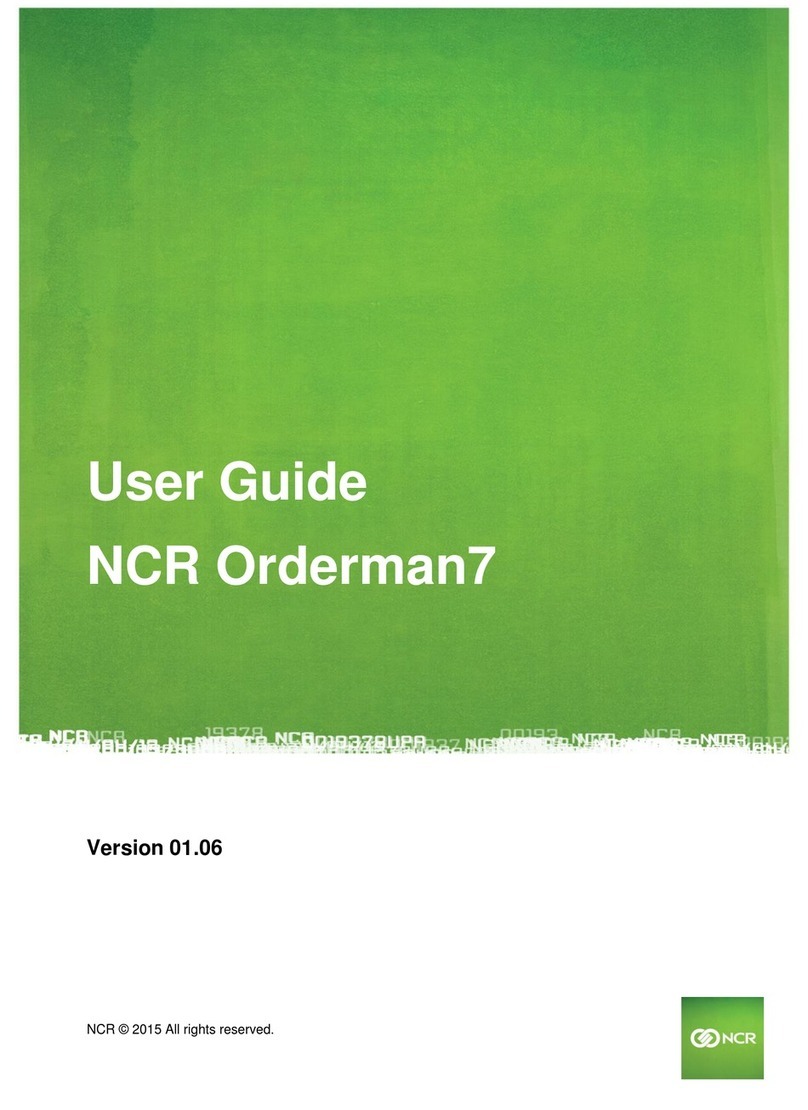 NCR Orderman7 user guide