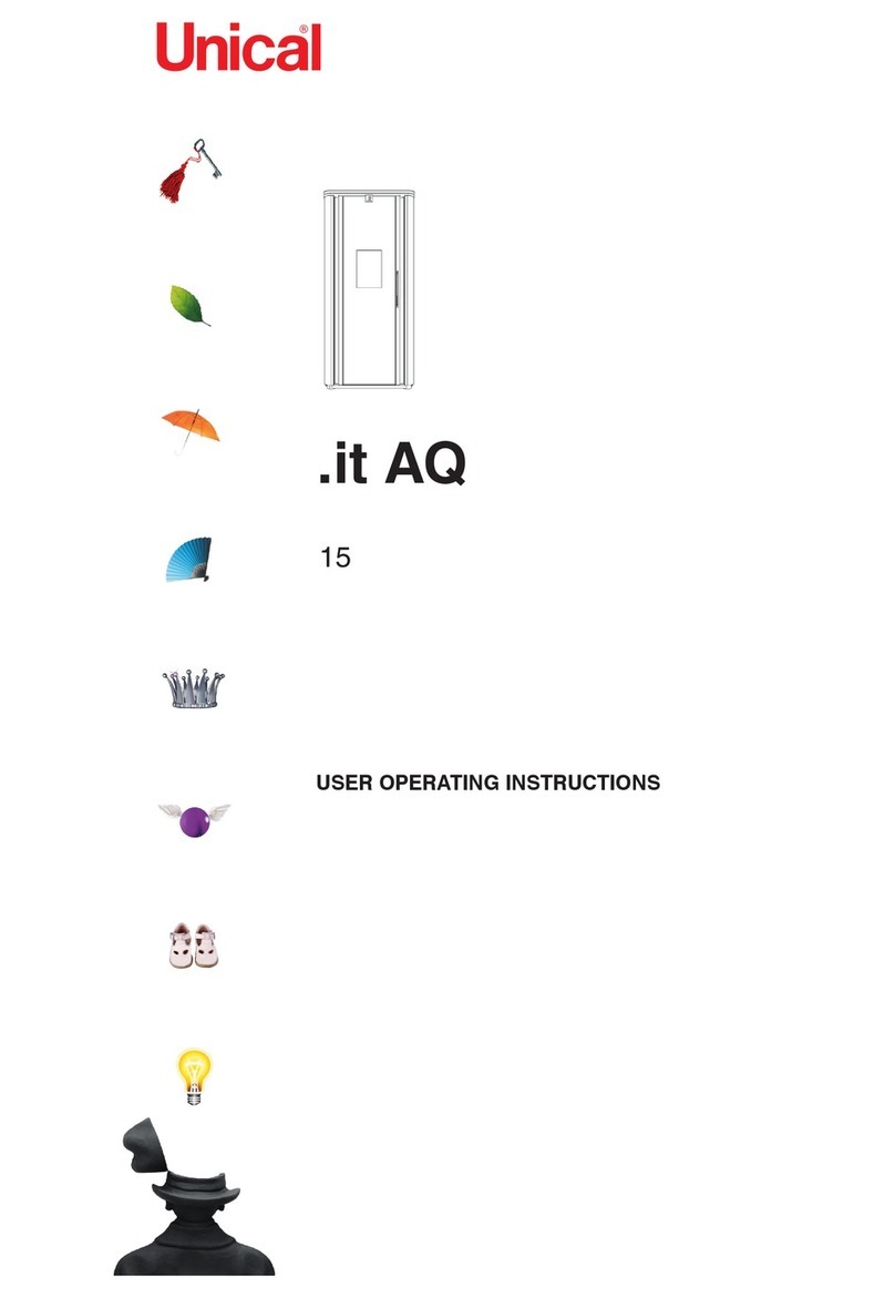 Unical .it AQ 15 User operating instructions Unical .it AQ 15 User operating instructions