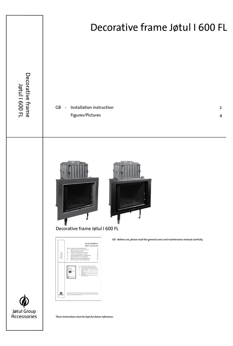 Jøtul I 600 FL User manual