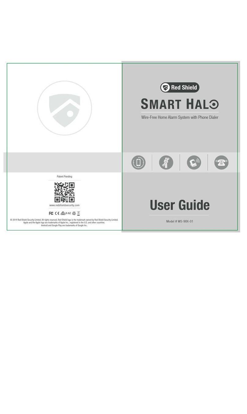RED SHIELD SMART HALO user guide