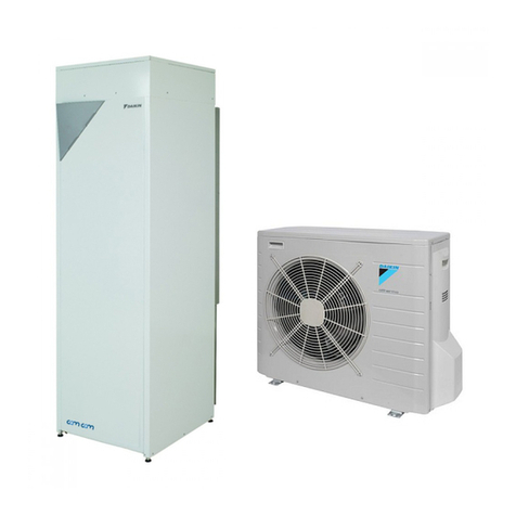 Daikin EHVH04SU18CB6W Operation manuals