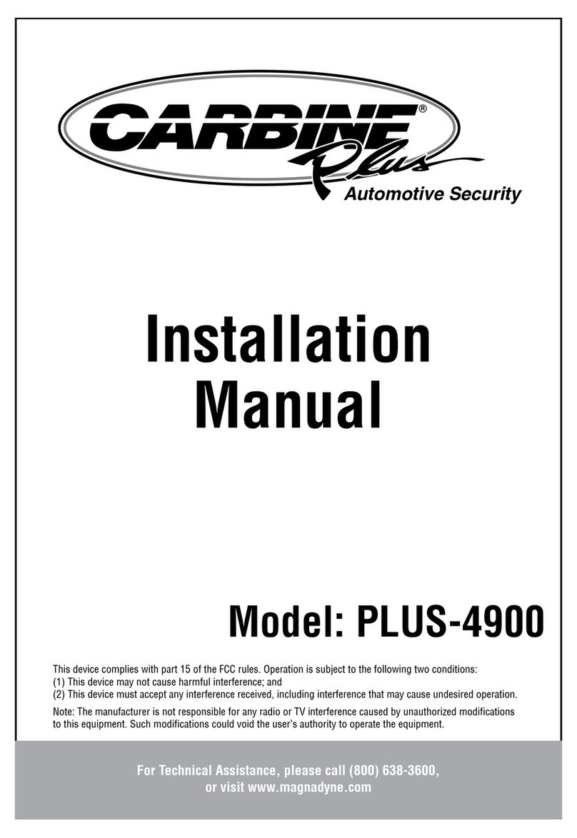 Carbine PLUS-4900 User manual