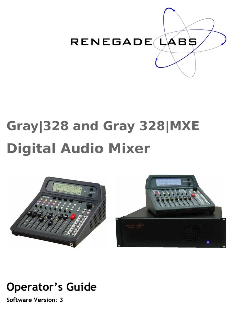Renegade Labs Gray 328 Operator's guide