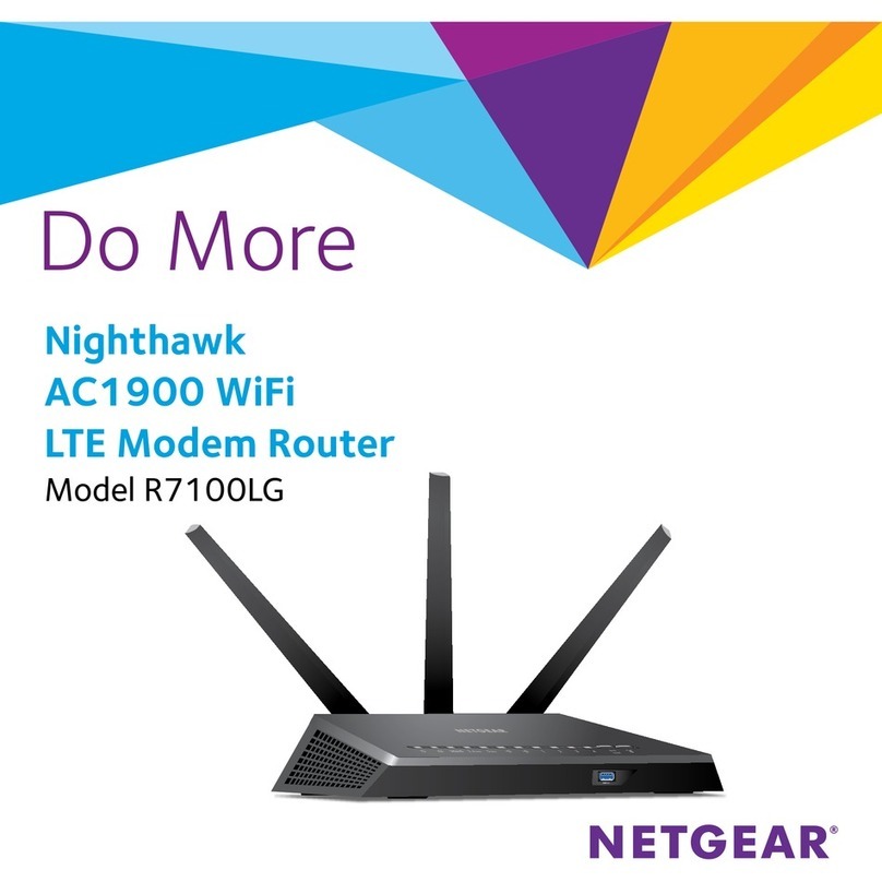 NETGEAR Nighthawk R7100LG manual