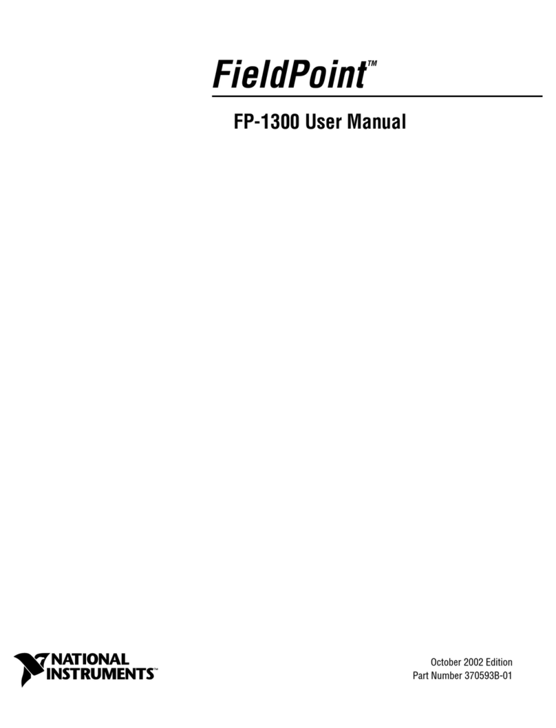 National Instruments FieldPoint FP-1300 user manual