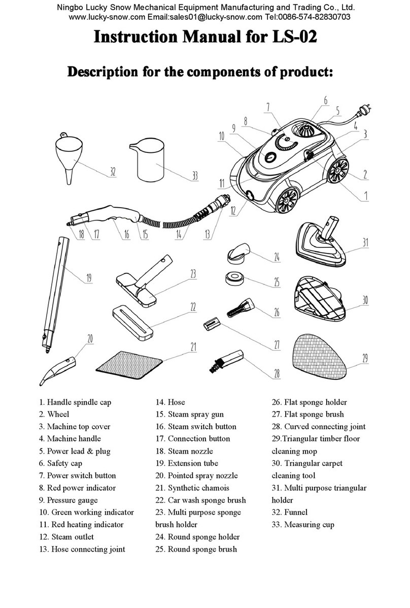 Lucky Snow LS-02 instruction manual