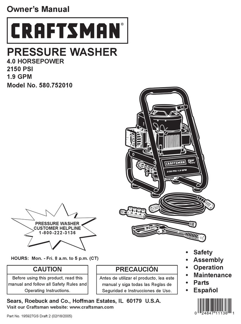 Craftsman 580.752010 owner's manual