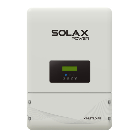 SolaX Power X3-Fit-8.0-E User manual