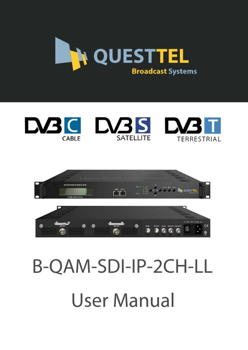 Questtel DVB C user manual