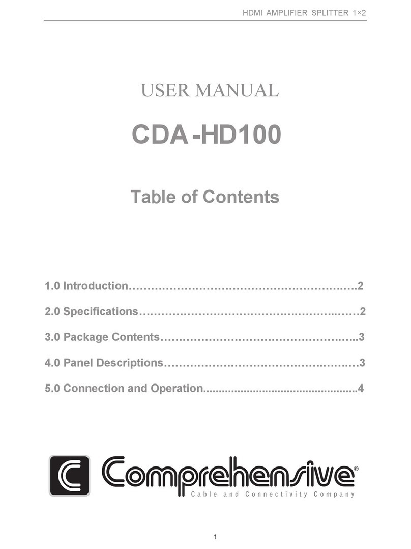 Comprehensive CDA-HD100 user manual