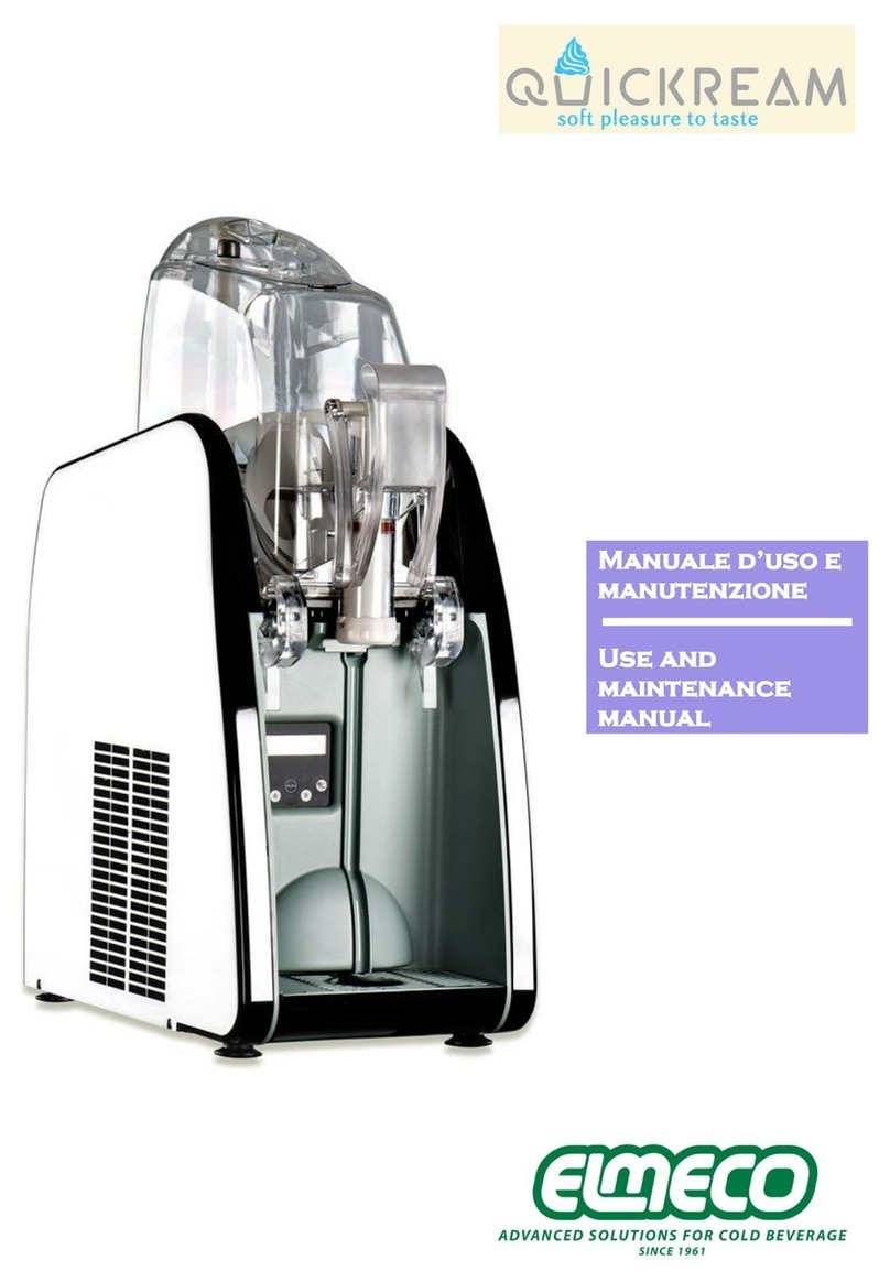 ELME Quickream Use and maintenance manual