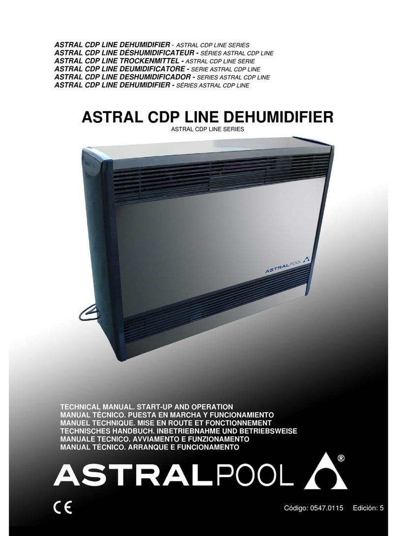 Astral Pool ASTRAL CDP-2 TECHNICAL MANUAL. START-UP AND OPERATION Astral Pool ASTRAL CDP-2 TECHNICAL MANUAL. START-UP AND OPERATION