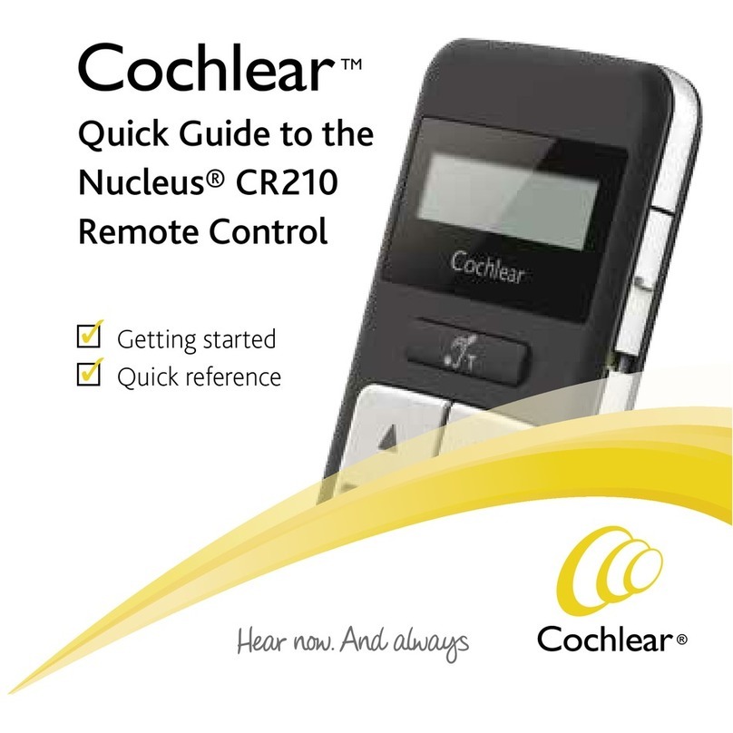 Cochlear Nucleus CR210 quick guide