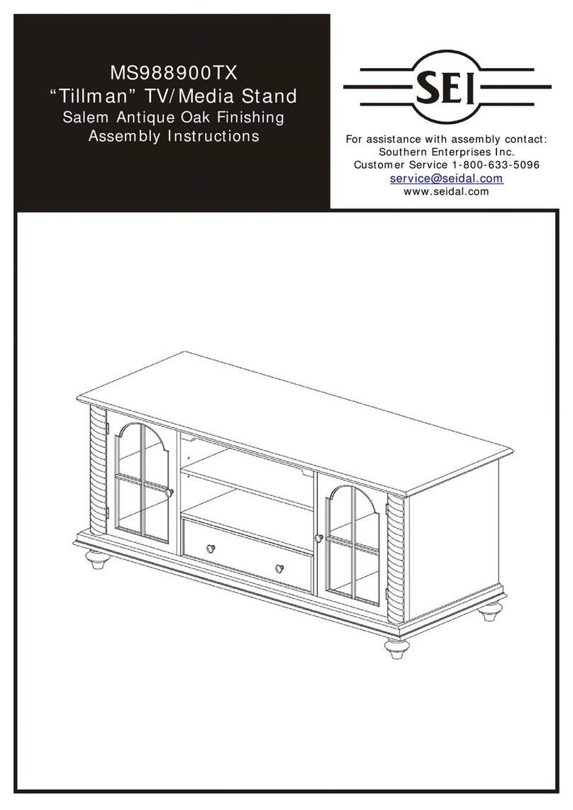 SEI Tillman MS988900TX Assembly instructions