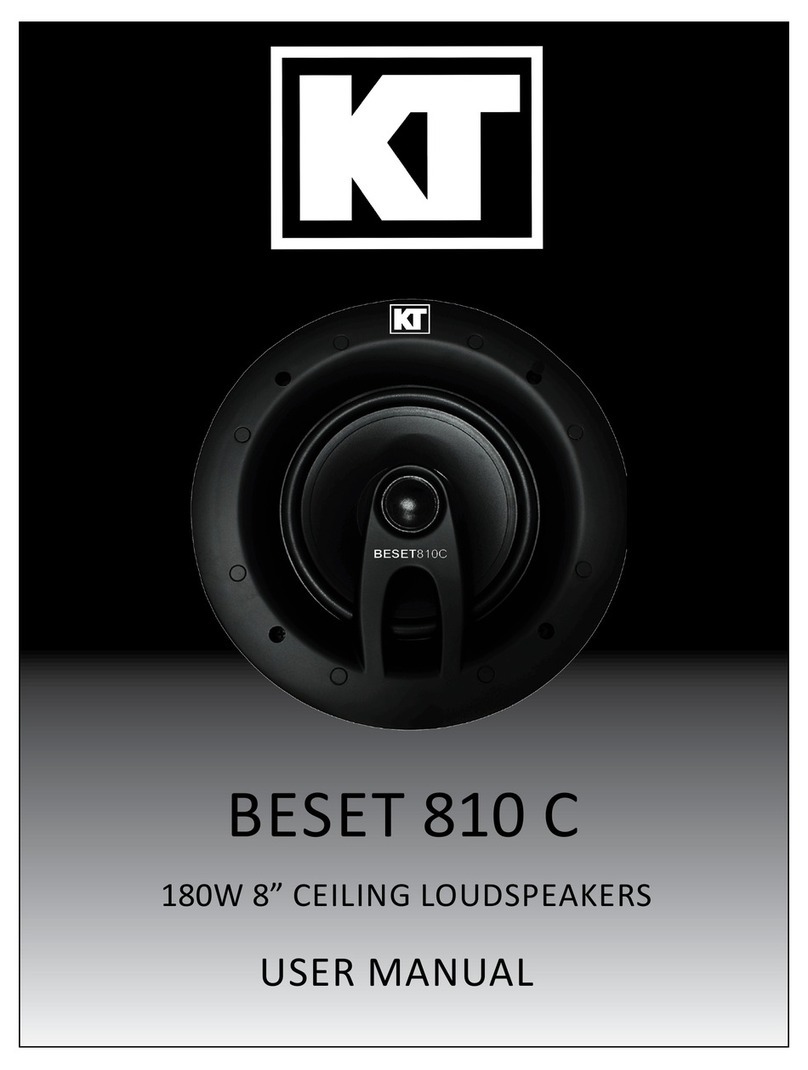 KT BESET 810 C user manual