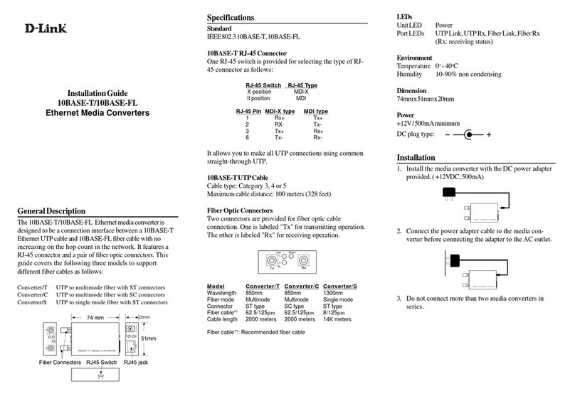 D-Link DE-856SC User manual D-Link DE-856SC User manual