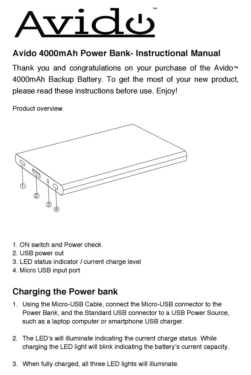 Avido KL4000 Instructional manual