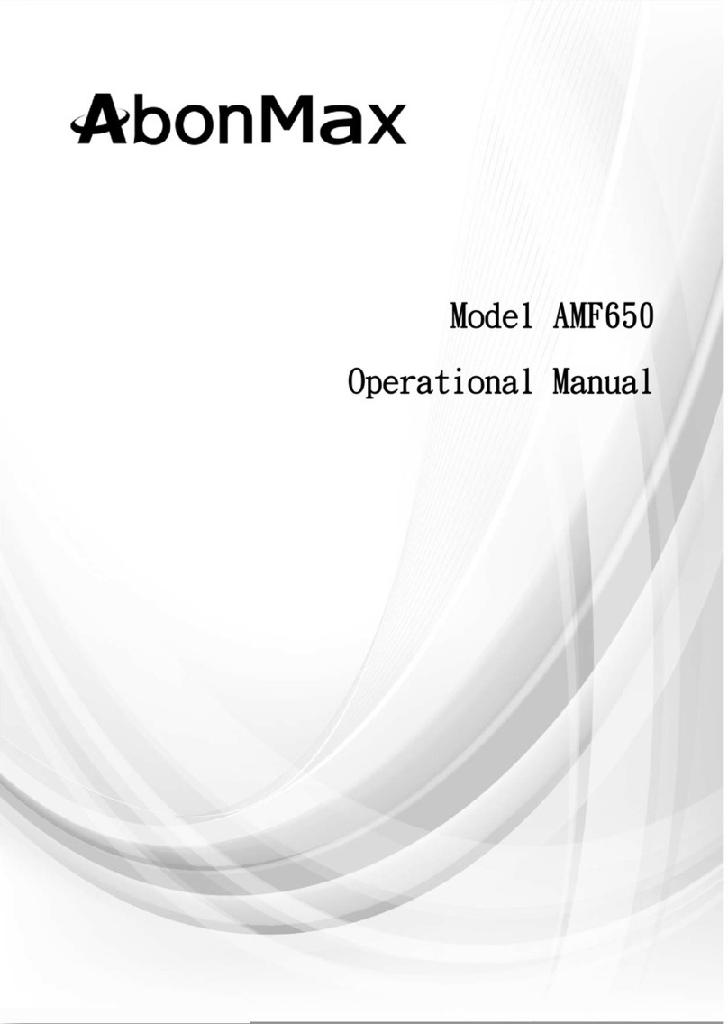 AbonMax AMF650 Operational manual
