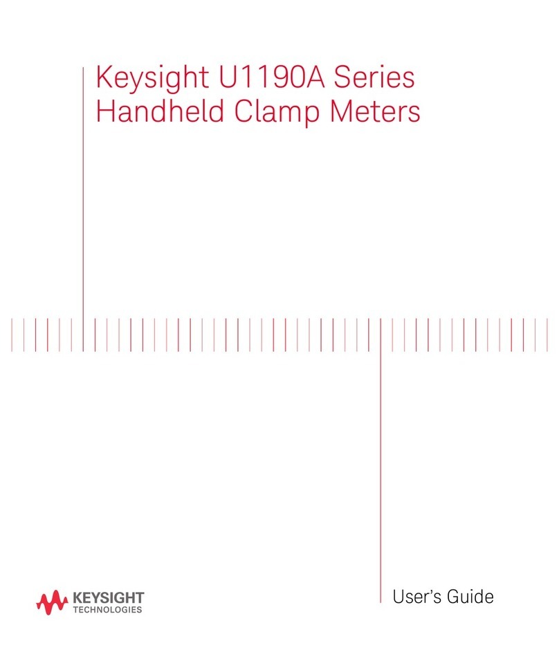 Keysight U1190A Series User manual