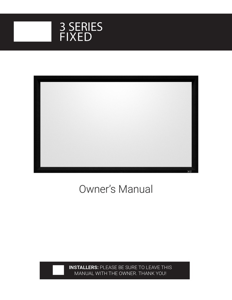 Screen Innovations 3 SERIES FIXED owner's manual