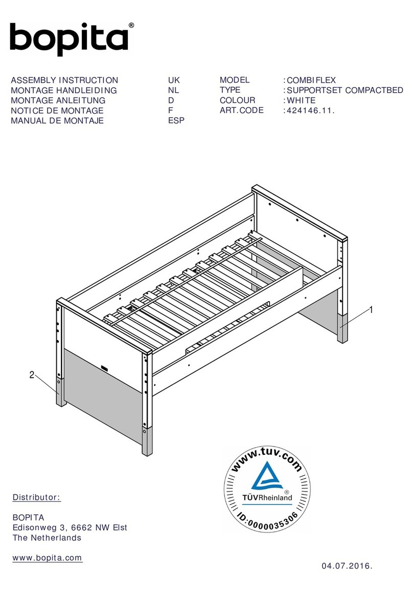 BOPITA COMBIFLEX Assembly instruction BOPITA COMBIFLEX Assembly instruction