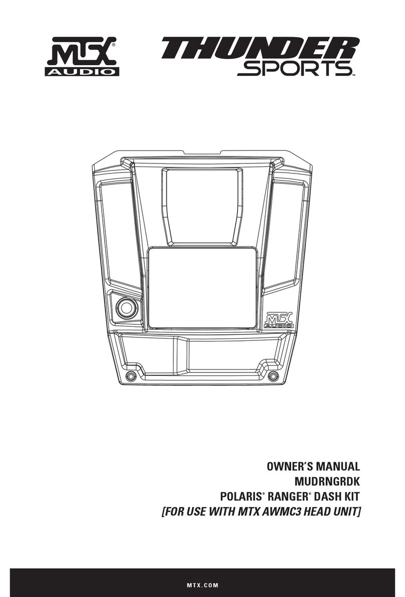 MTX MUDRNGRDK owner's manual