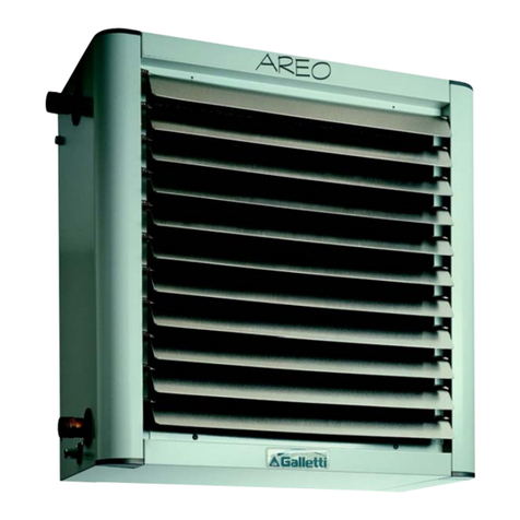 Galletti AREO 12 User manual