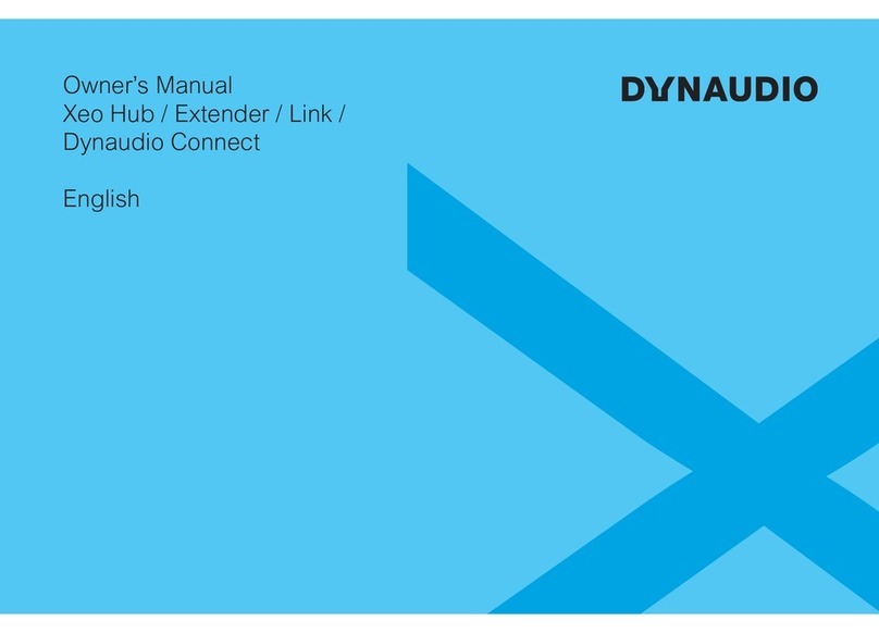 Dynaudio Xeo owner's manual