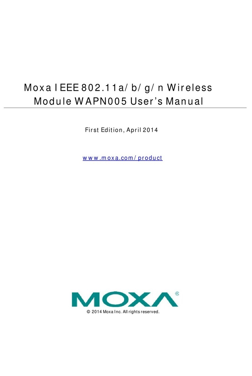 Moxa Technologies WAPN005 user manual