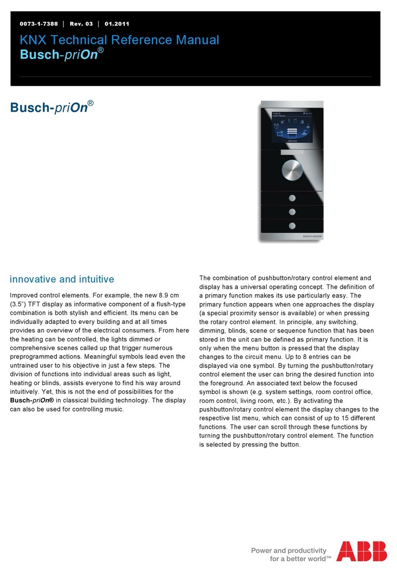 ABB Busch-priOn Series Technical reference manual