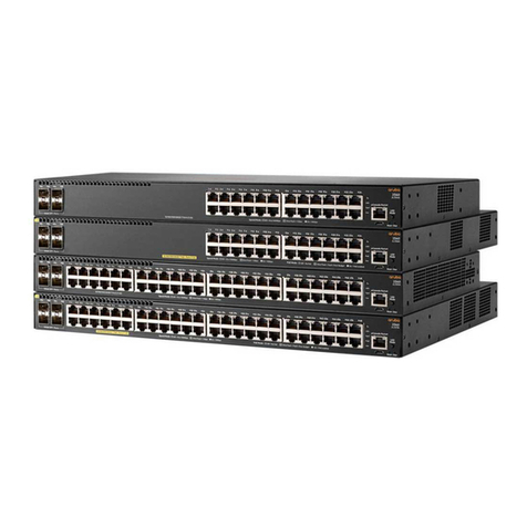 Aruba 2930F 24G 4SFP Plus User manual