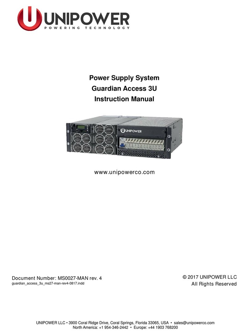 Unipower Guardian Access 3U instruction manual