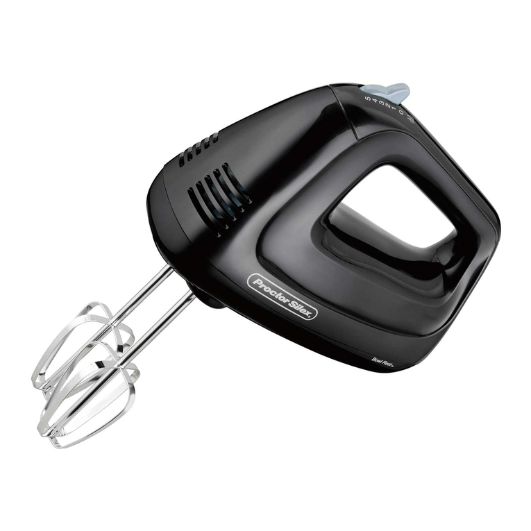 Proctor-Silex 62511 User manual
