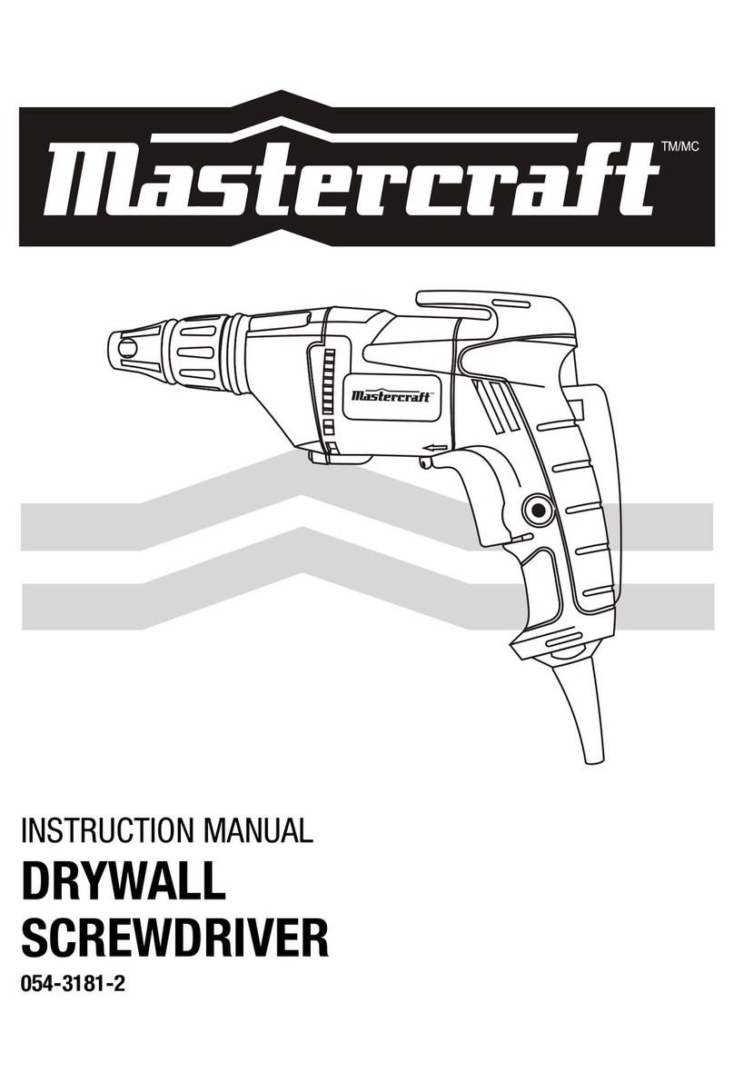 MasterCraft 054-3181-2 User manual