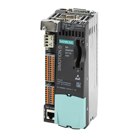 Siemens SIMOTION D410-2 User manual