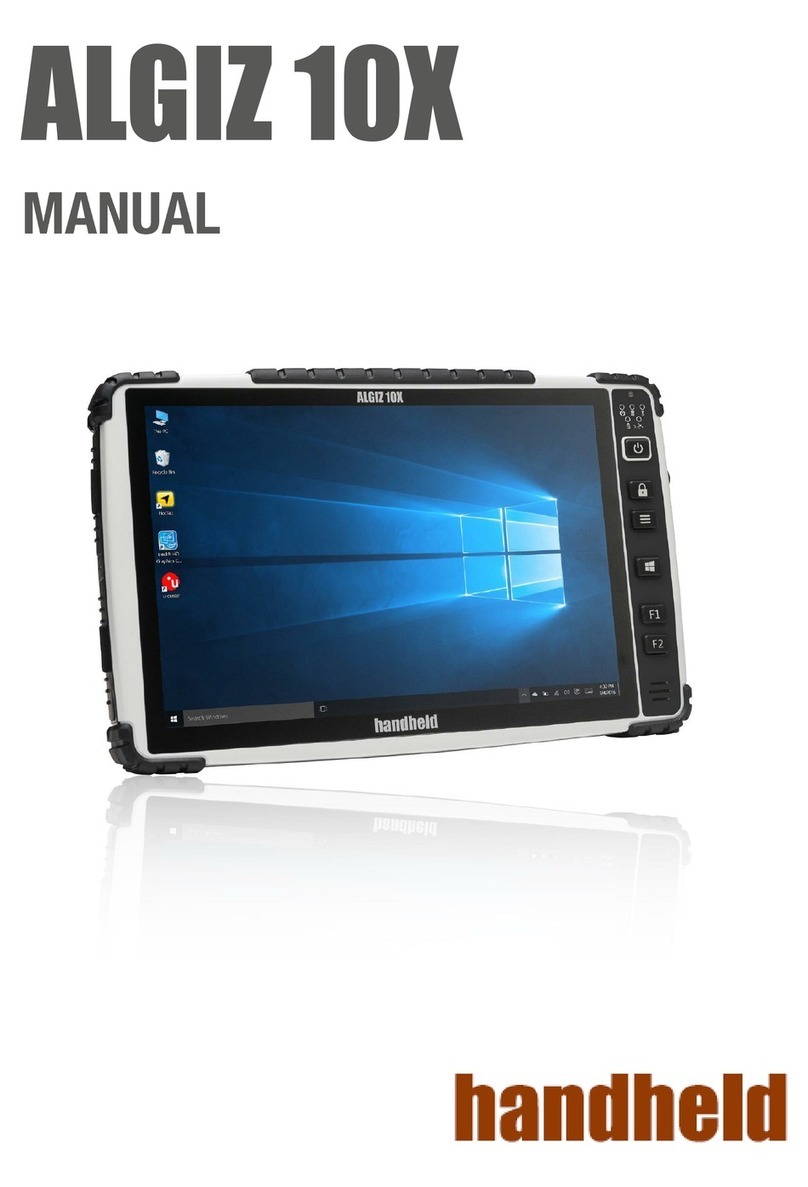 HandHeld ALGIZ 10X User manual HandHeld ALGIZ 10X User manual