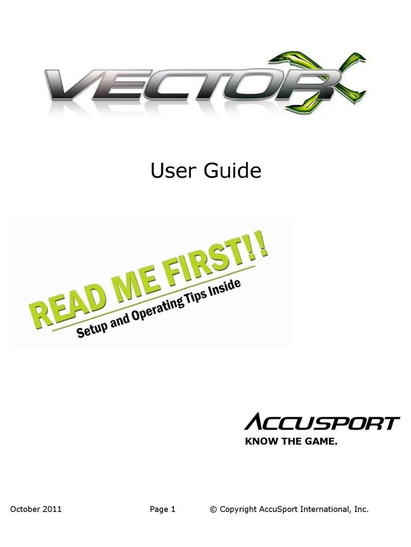 AccuSport VectorX user guide